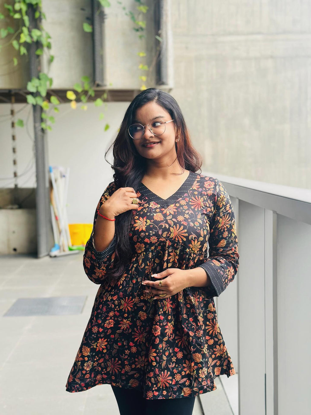 Autumn Frock - Yarn Dhaka