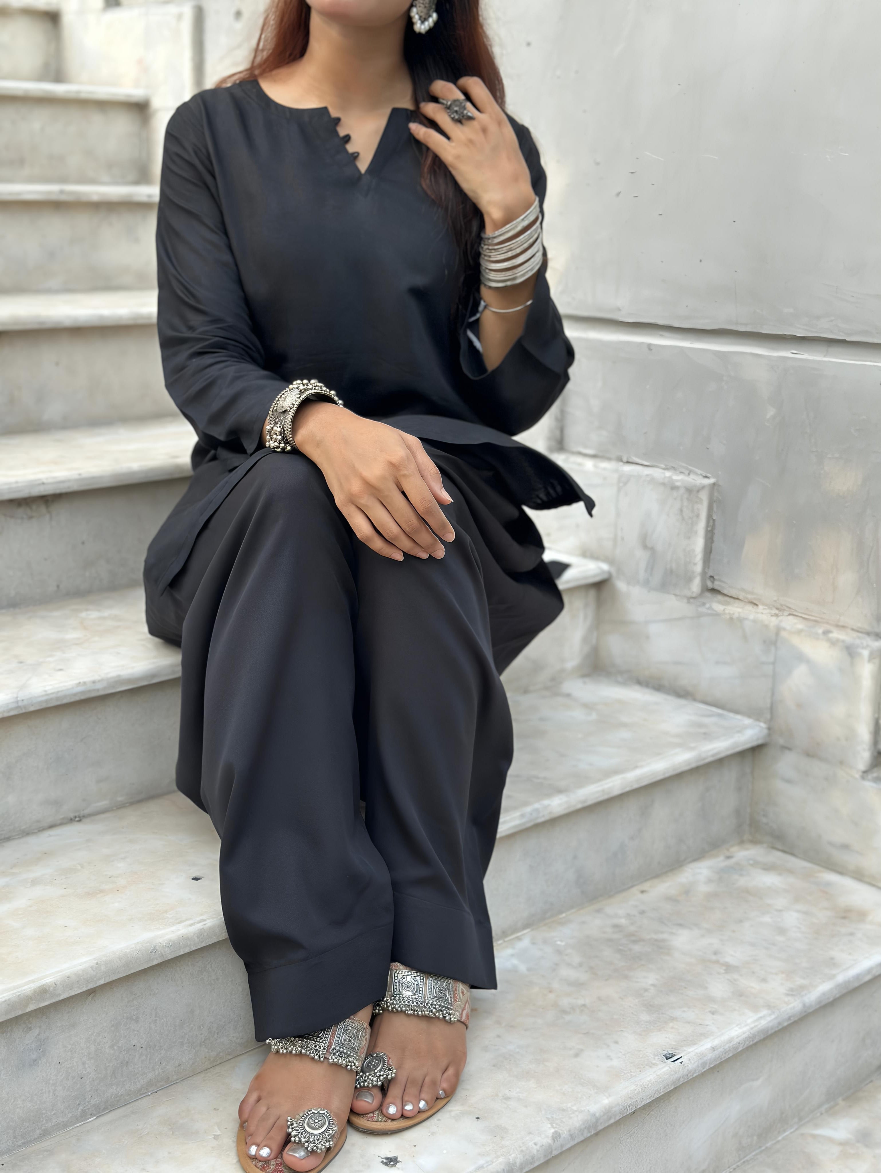 Black Farshi 2PC Set