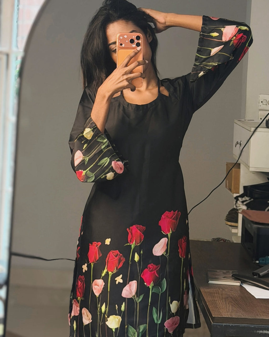 Rose Kurti