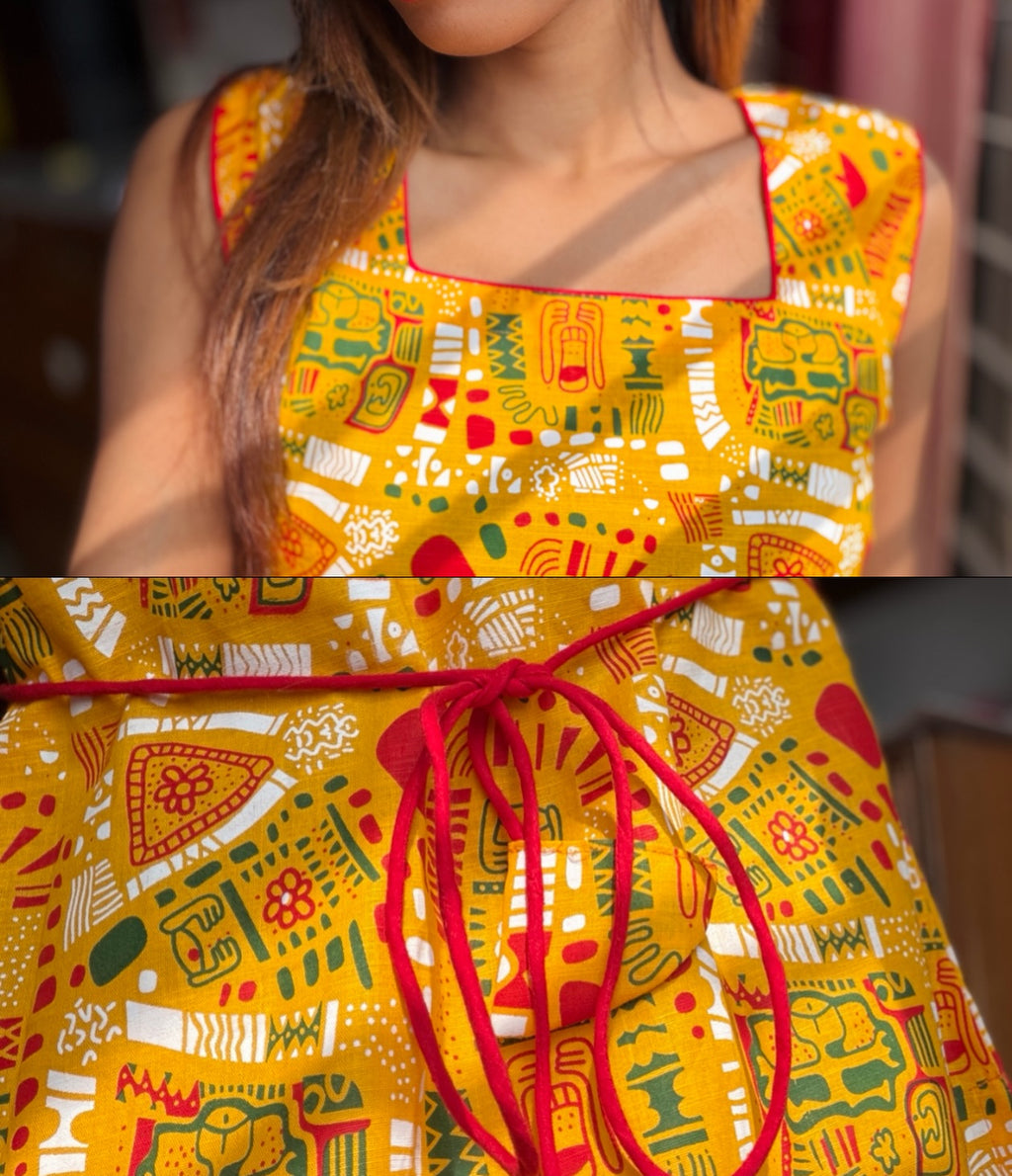 Bashanti - Premium Aarong Cotton Kurti