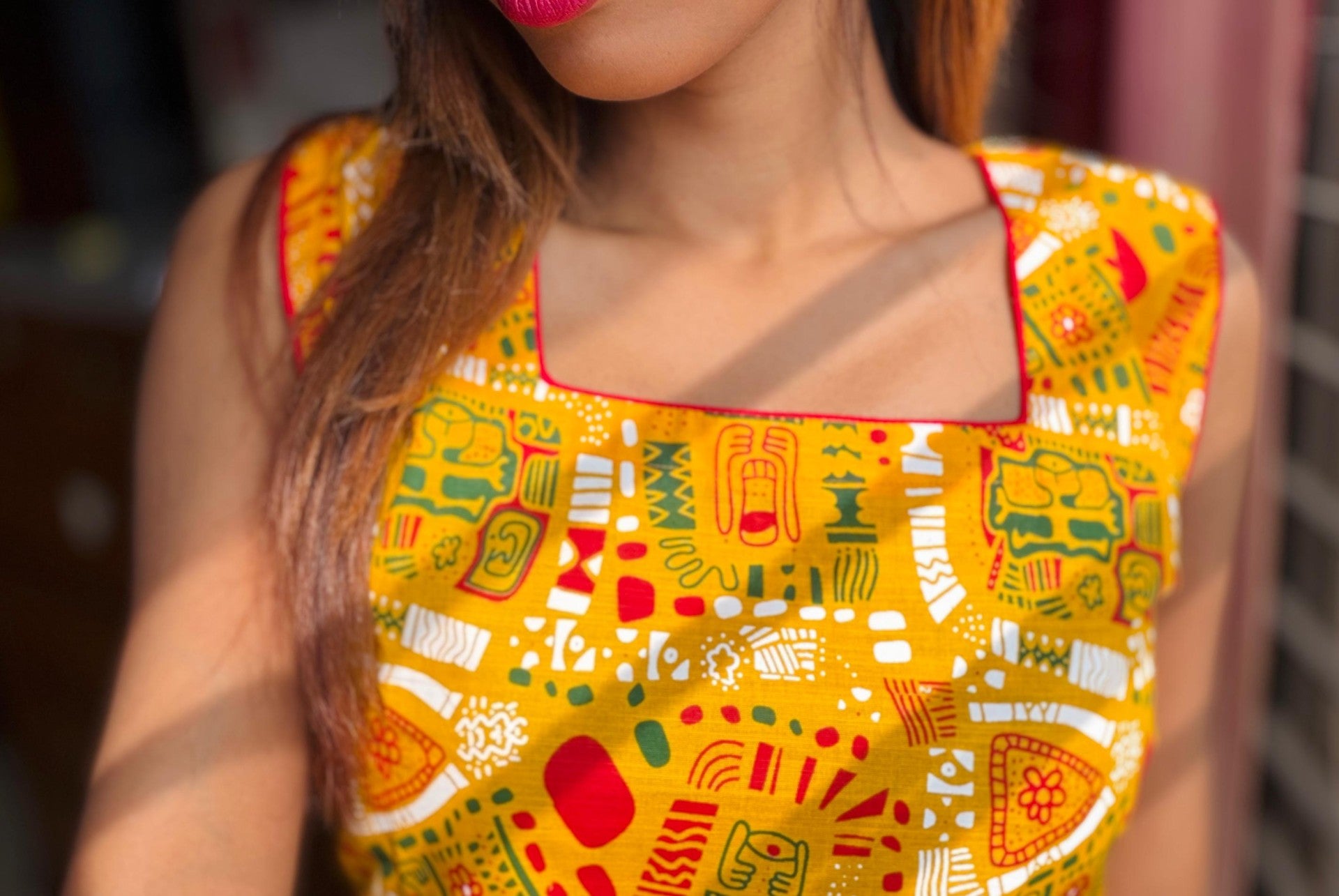 Bashanti - Premium Aarong Cotton Kurti