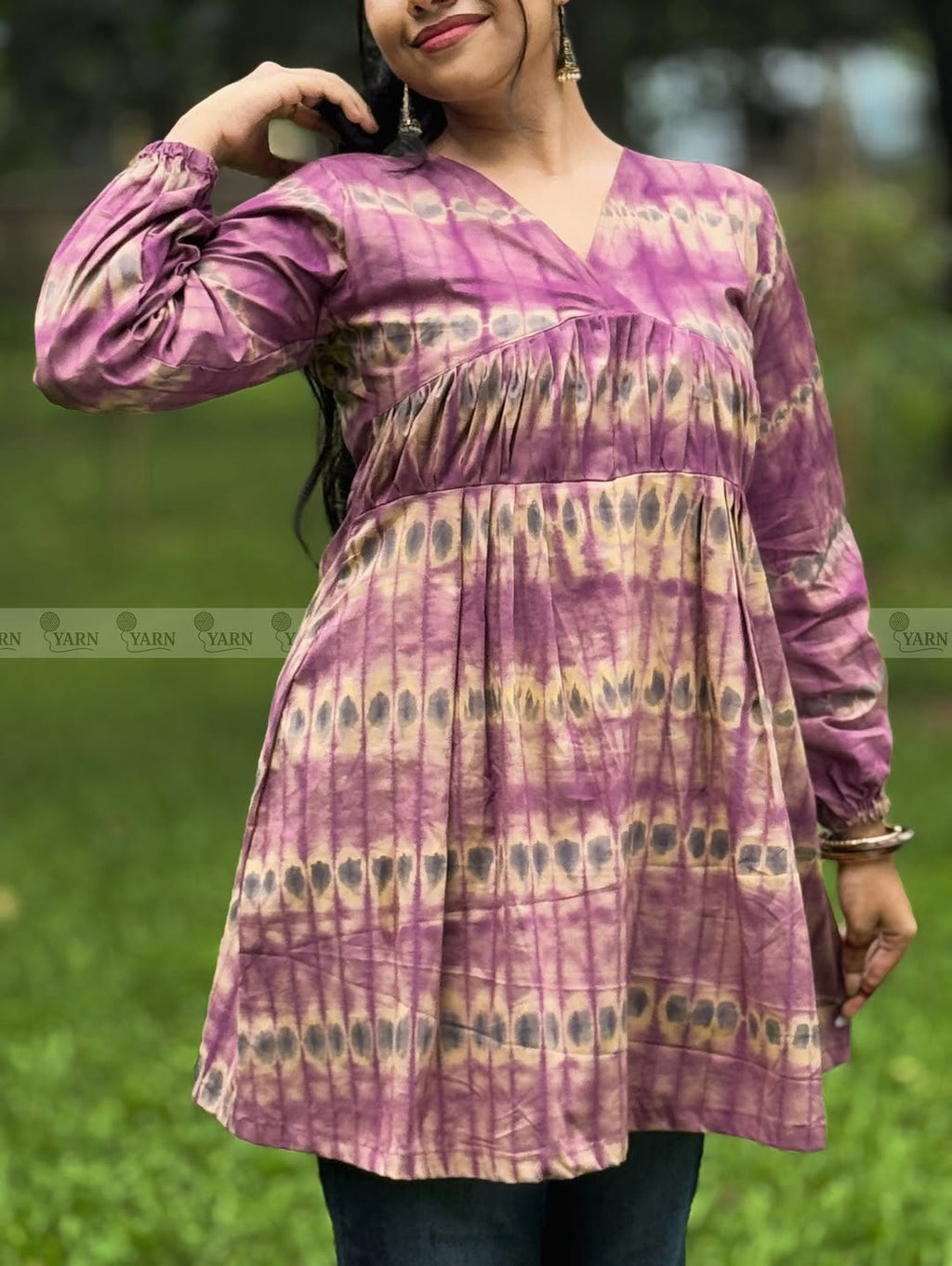 জারুল ফুল - DIY Midi Frock