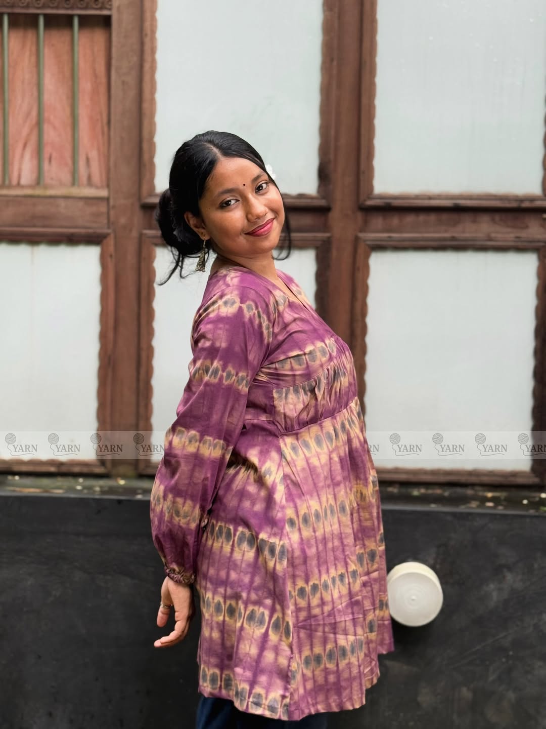 জারুল ফুল - DIY Midi Frock