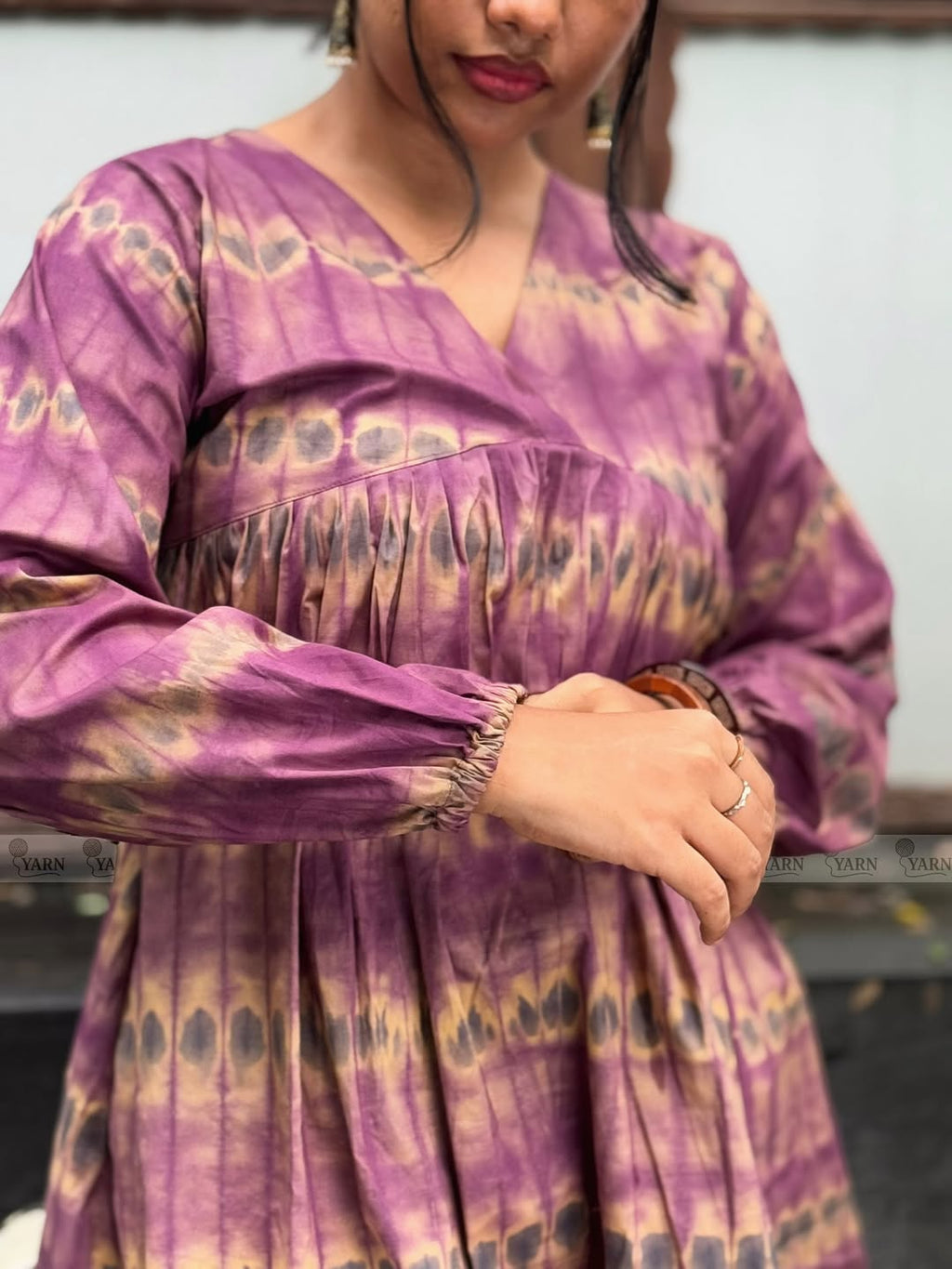 জারুল ফুল - DIY Midi Frock
