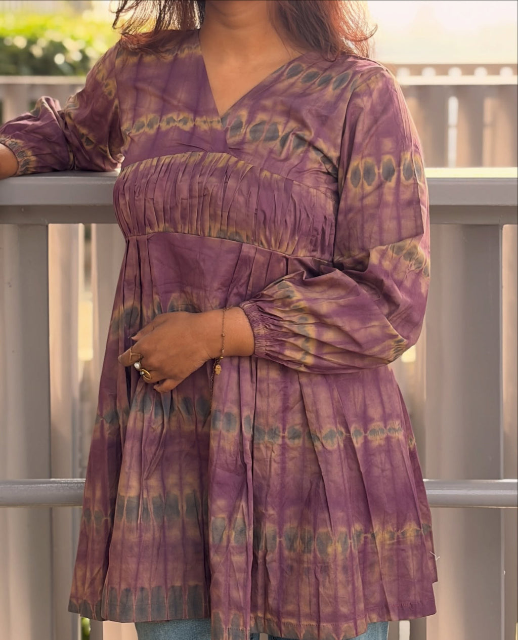 জারুল ফুল - DIY Midi Frock
