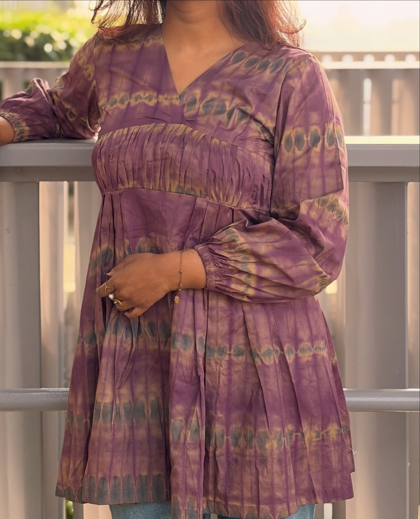 জারুল ফুল - DIY Midi Frock