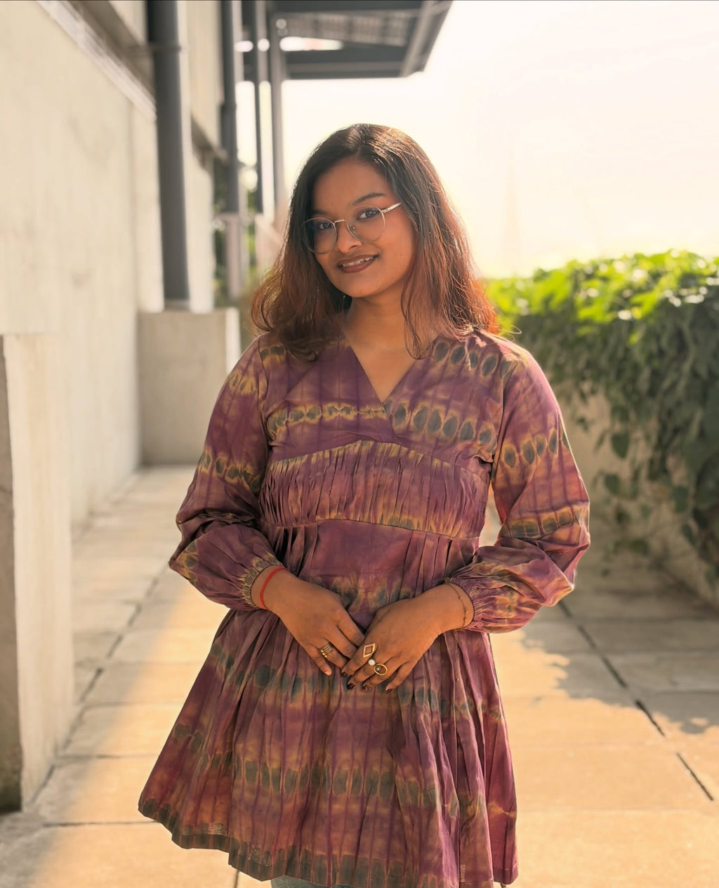 জারুল ফুল - DIY Midi Frock