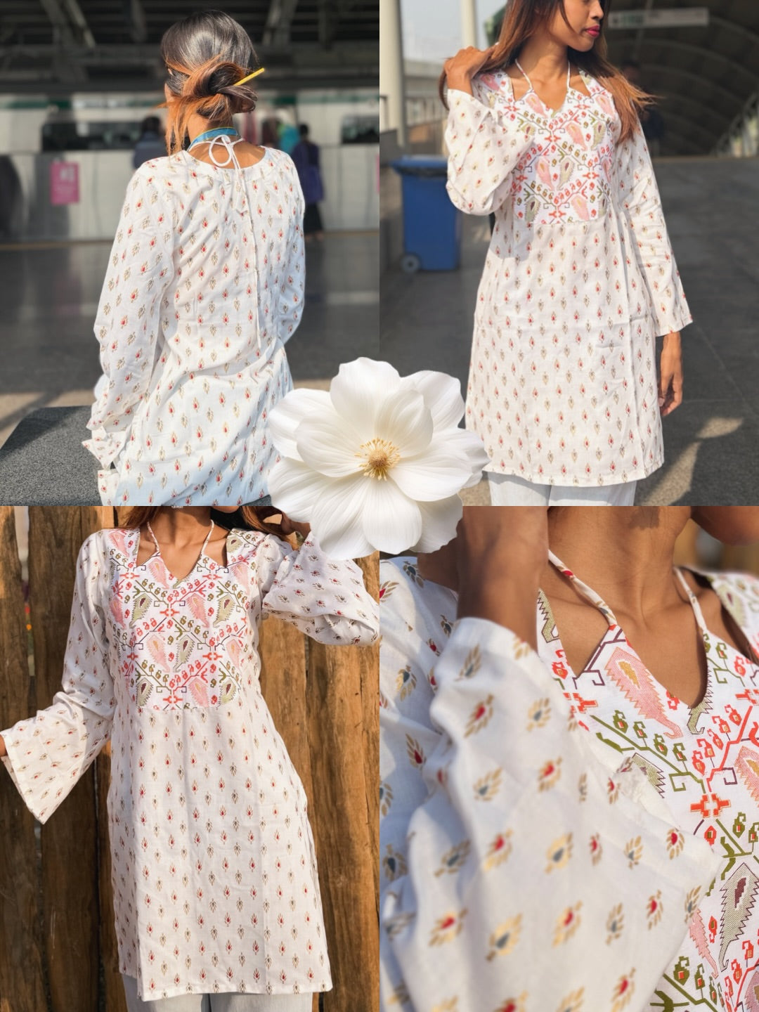 Joba / জবা Kurti - Yarn Dhaka