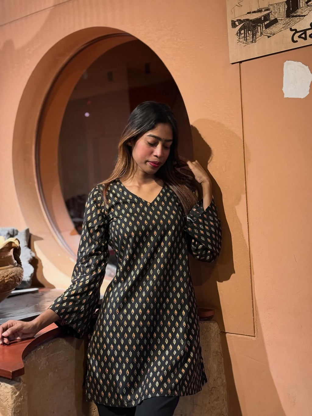 Kajol - Premium Aarong Soft Cotton Kurti