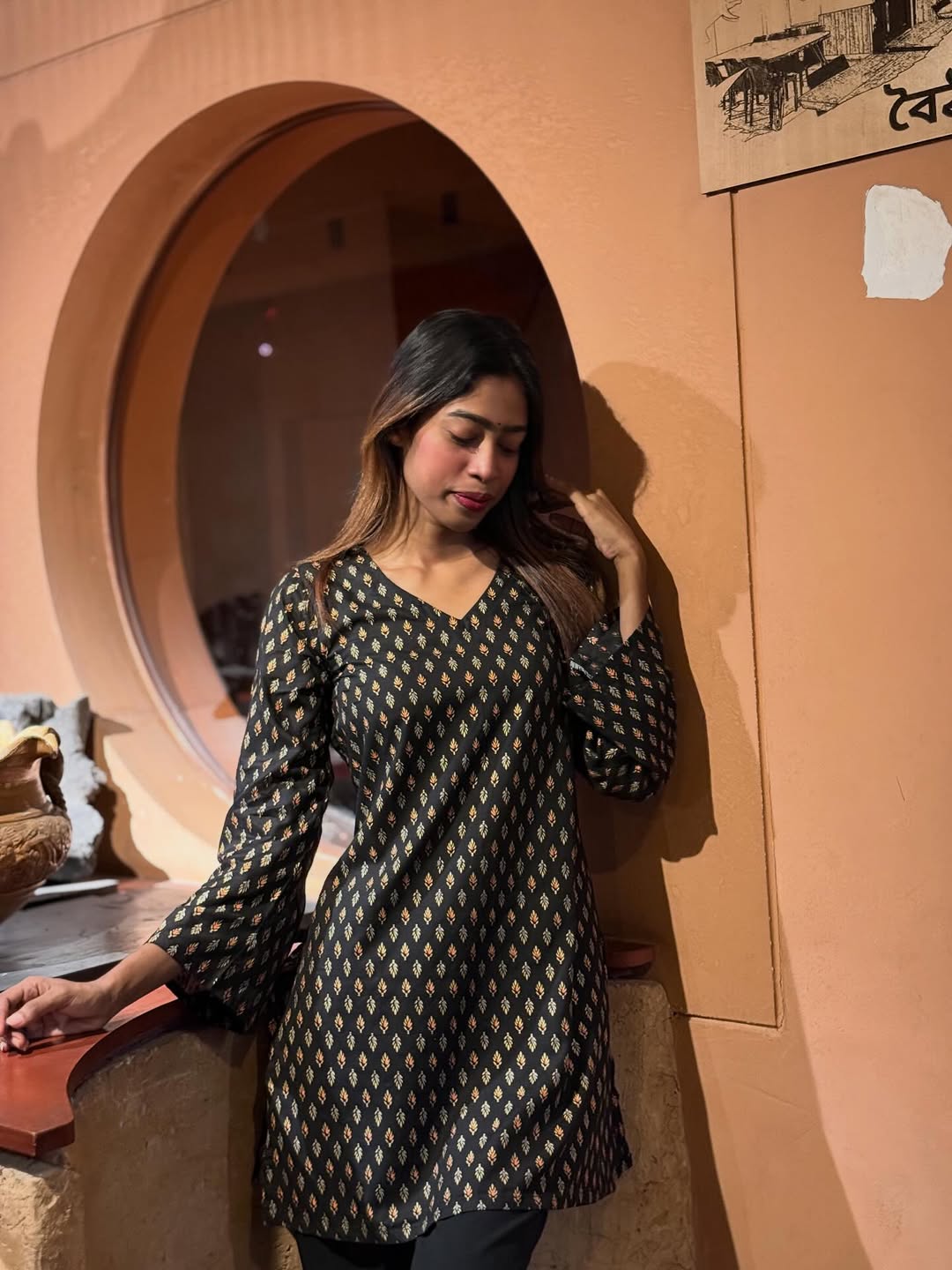 Kajol - Premium Aarong Soft Cotton Kurti