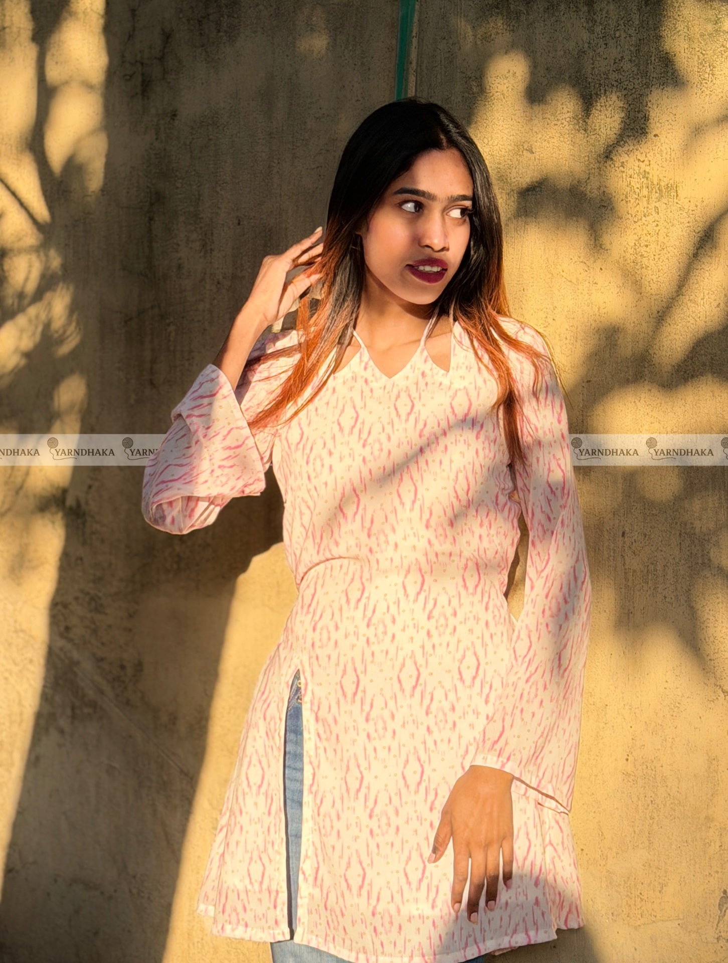Tulip 🌷 - Premium Georgette Kurti